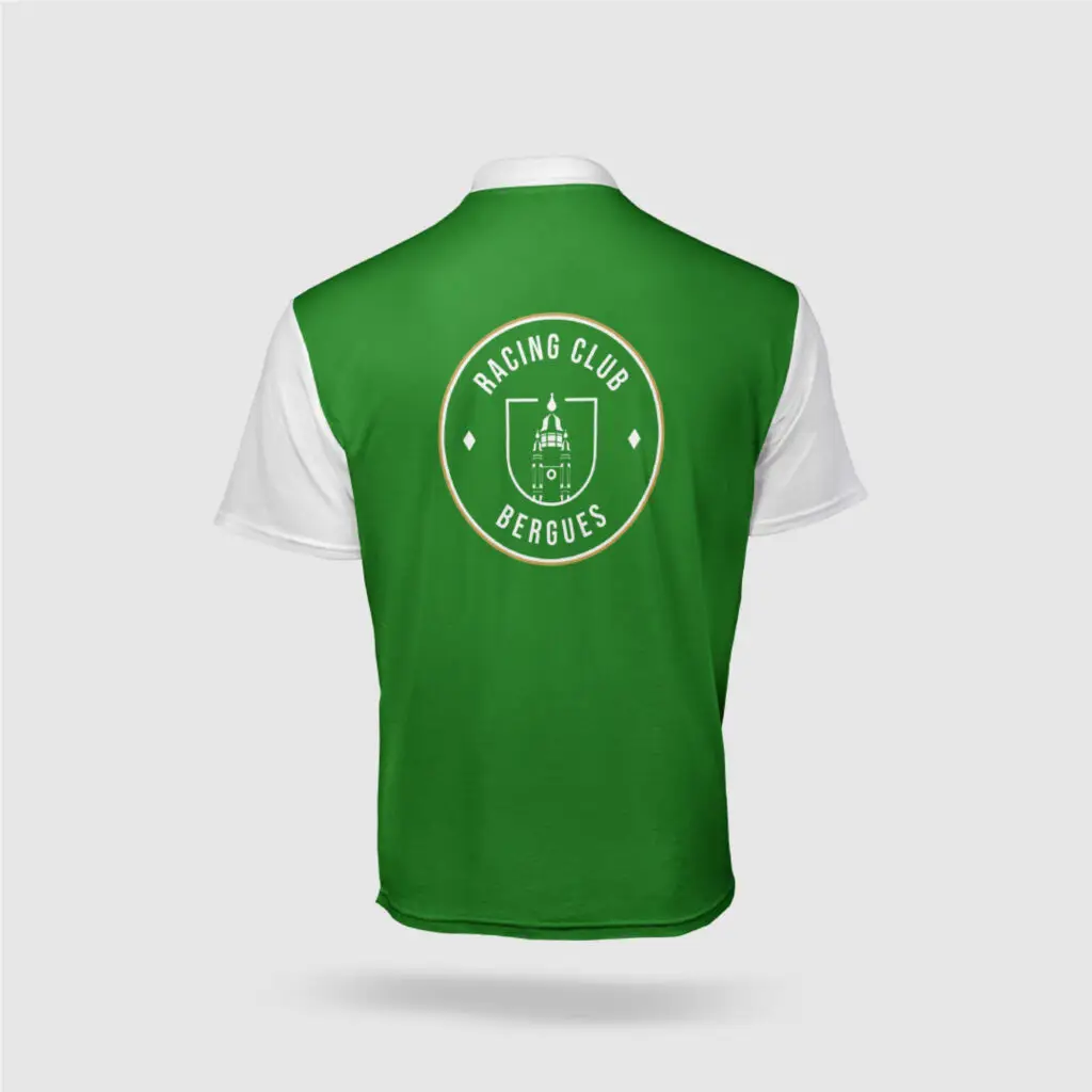 Tshirt du RC Bergues, avec le nouveau écusson